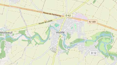 Carte de localisation de l'évènement