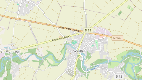 Carte de localisation de l'évènement