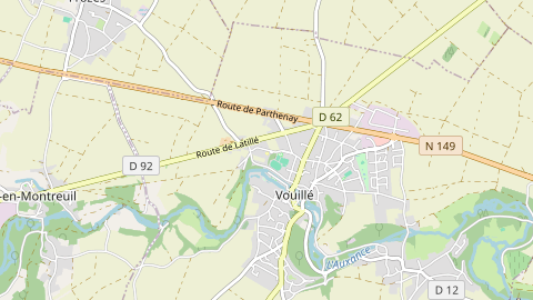 Carte de localisation de l'évènement