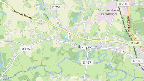 Carte de localisation de l'évènement