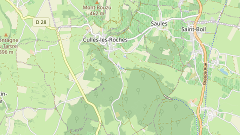 Carte de localisation de l'évènement