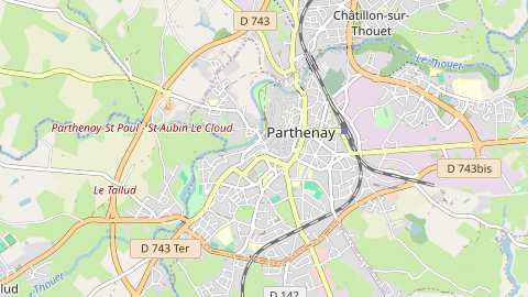 Carte de localisation de l'évènement