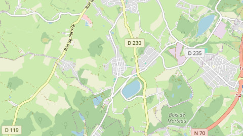 Carte de localisation de l'évènement