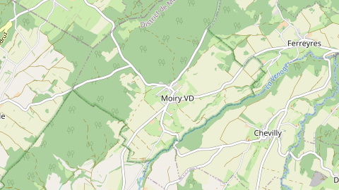 Carte de localisation de l'évènement