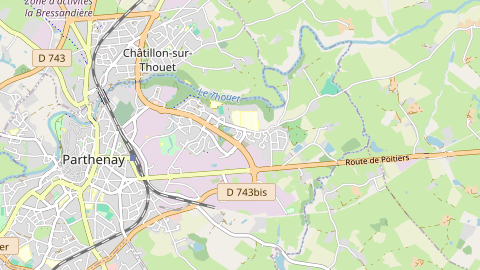 Carte de localisation de l'évènement