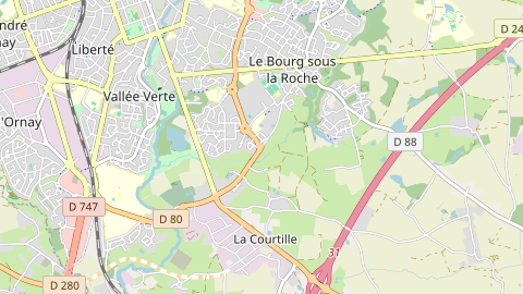 Carte de localisation de l'évènement