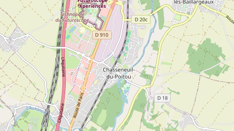 Carte de localisation de l'évènement