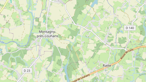 Carte de localisation de l'évènement
