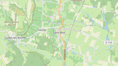 Carte de localisation de l'évènement