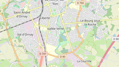 Carte de localisation de l'évènement