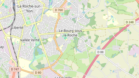 Carte de localisation de l'évènement