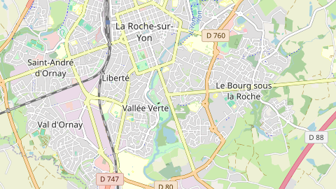 Carte de localisation de l'évènement