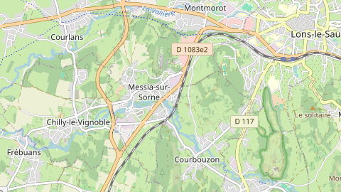 Carte de localisation de l'évènement