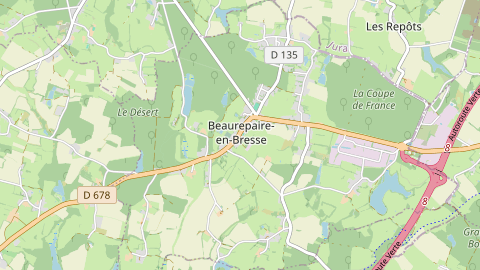 Carte de localisation de l'évènement