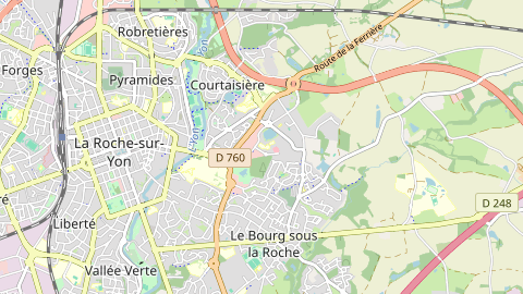 Carte de localisation de l'évènement