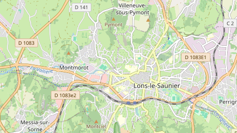 Carte de localisation de l'évènement