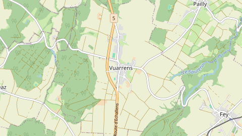 Carte de localisation de l'évènement