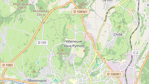 Carte de localisation de l'évènement