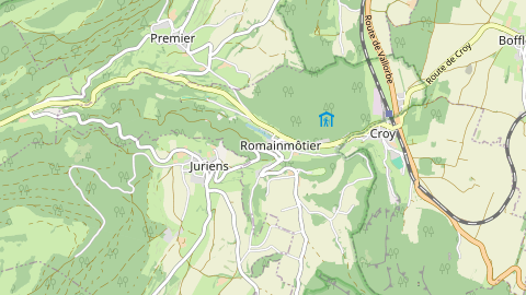 Carte de localisation de l'évènement