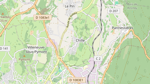 Carte de localisation de l'évènement