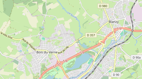 Carte de localisation de l'évènement