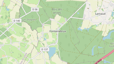 Carte de localisation de l'évènement