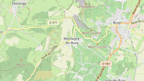 Carte de localisation de l'évènement