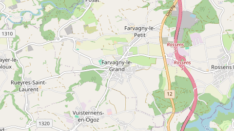 Carte de localisation de l'évènement