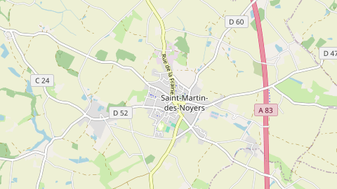 Carte de localisation de l'évènement