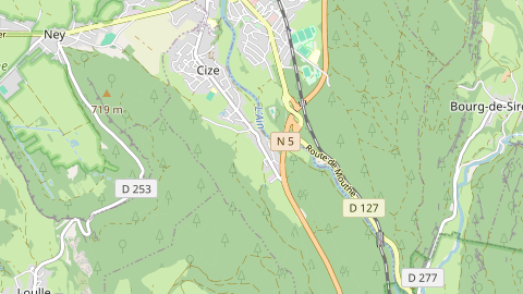 Carte de localisation de l'évènement