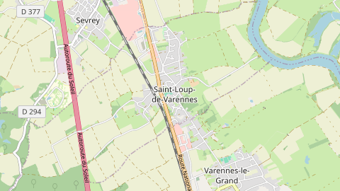 Carte de localisation de l'évènement