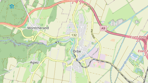 Carte de localisation de l'évènement