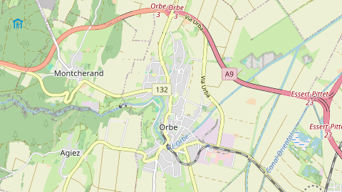 Carte de localisation de l'évènement