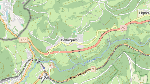 Carte de localisation de l'évènement