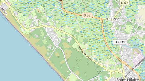 Carte de localisation de l'évènement