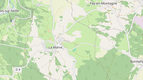 Carte de localisation de l'évènement