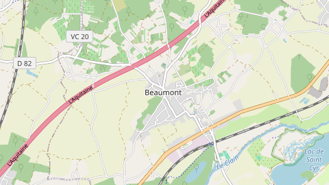 Carte de localisation de l'évènement