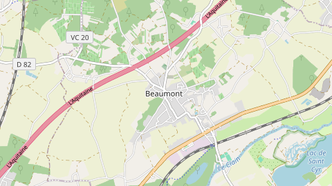 Carte de localisation de l'évènement