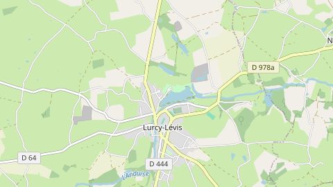 Carte de localisation de l'évènement