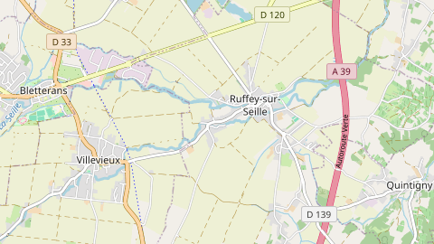Carte de localisation de l'évènement