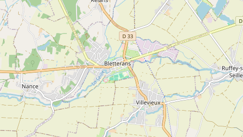 Carte de localisation de l'évènement