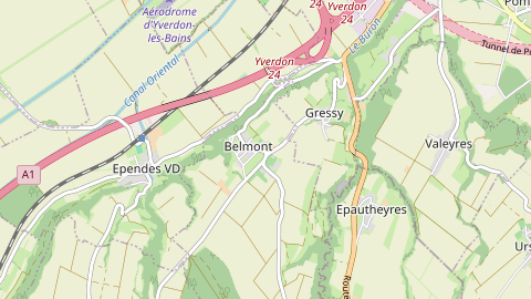 Carte de localisation de l'évènement