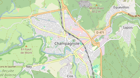 Carte de localisation de l'évènement