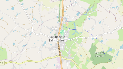 Carte de localisation de l'évènement