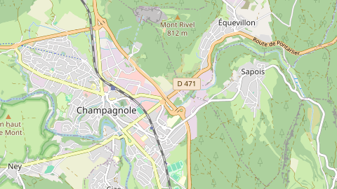 Carte de localisation de l'évènement