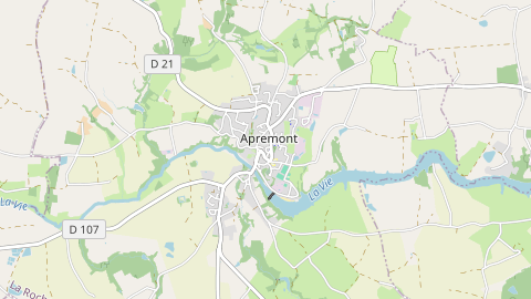 Carte de localisation de l'évènement