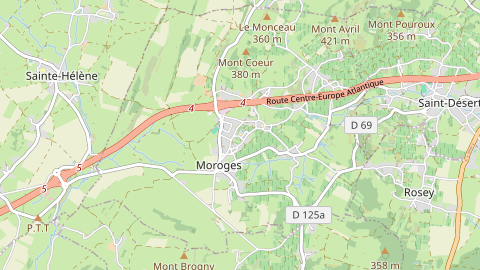Carte de localisation de l'évènement
