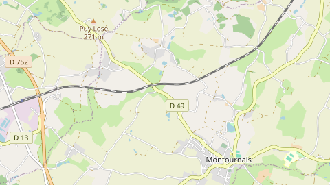 Carte de localisation de l'évènement