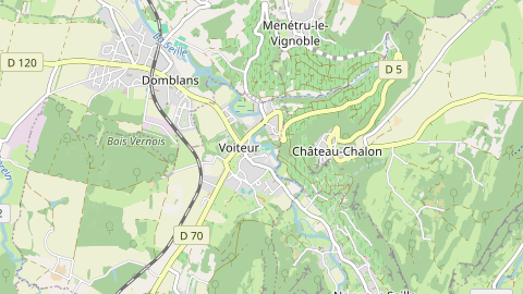Carte de localisation de l'évènement