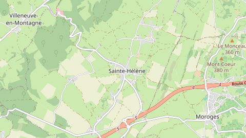 Carte de localisation de l'évènement
